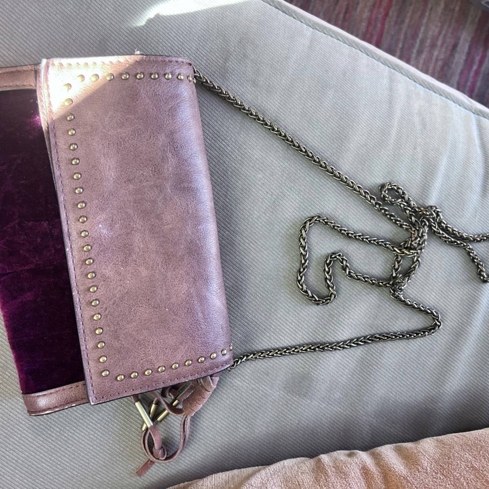 DV for Target Velvet Accent Studded Crossbody Bag with Chain Strap - Picture 5 of 5